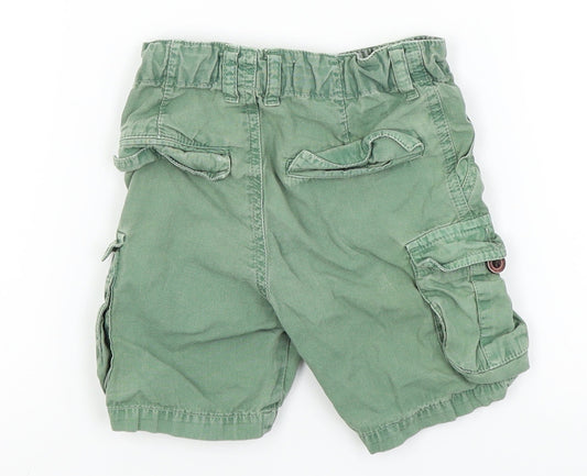 Minoti Boys Green Cargo Shorts Size 2 Years