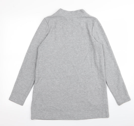M&S Womens Grey Pullover Jumper Size 10