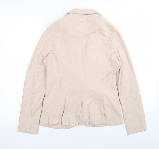 New Look Womens Pink Jacket Blazer Size 8