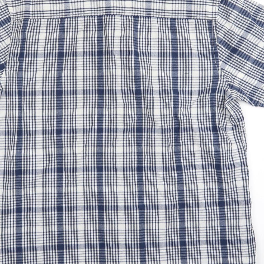 Cedar Wood State Mens Multicoloured Check Button-Up Size M