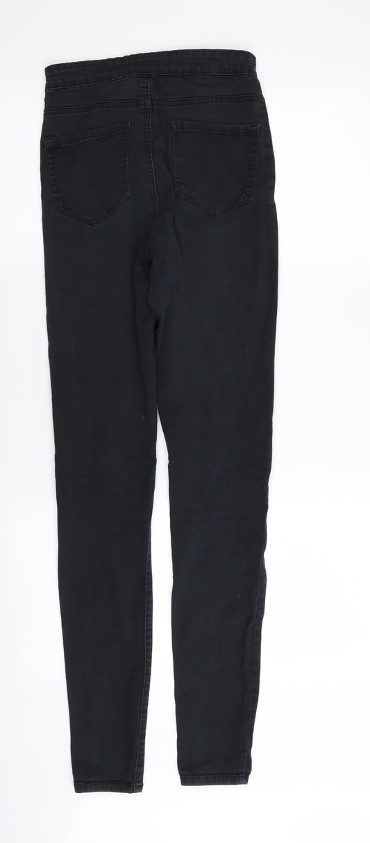 denim and co Womens Black Skinny Jeans Size 8 L31 in