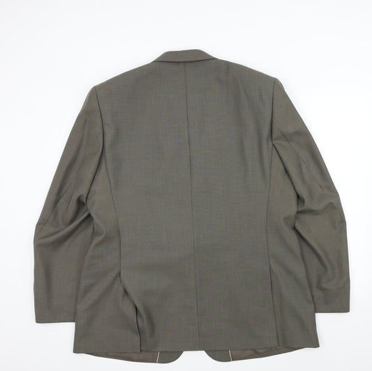 F&F Mens Brown Jacket Suit Jacket Size 46