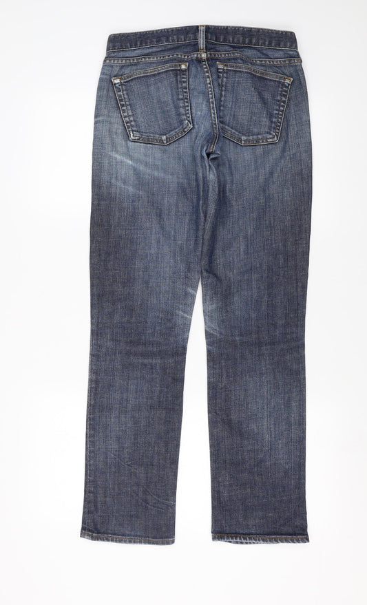 Matchstick Womens Blue Denim Straight Jeans Size 27 in L29 in