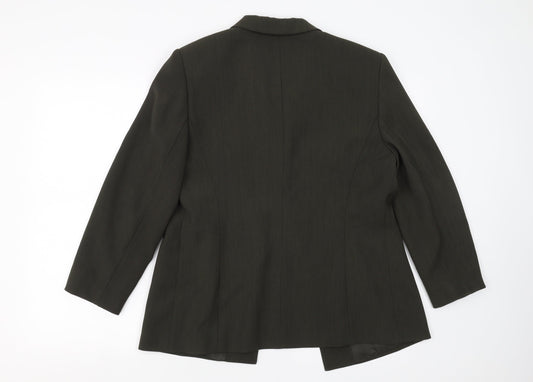 Gerry Weber Womens Green Jacket Suit Jacket Size 12