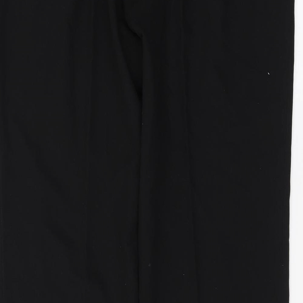 River Island Womens Black Trousers Size 12 L31 in