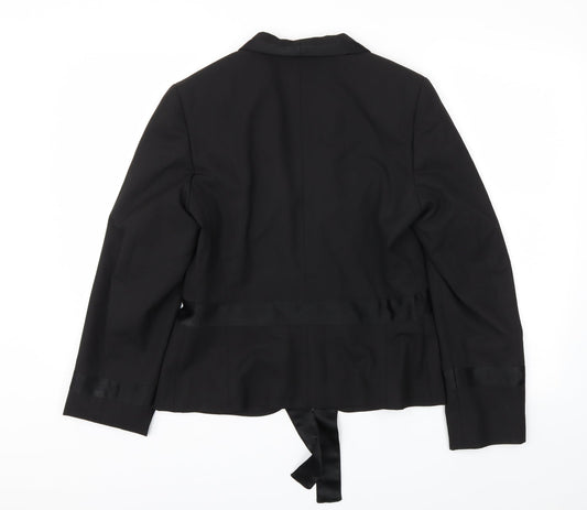 LIMETED COLLECTION Womens Black Jacket Blazer Size 12