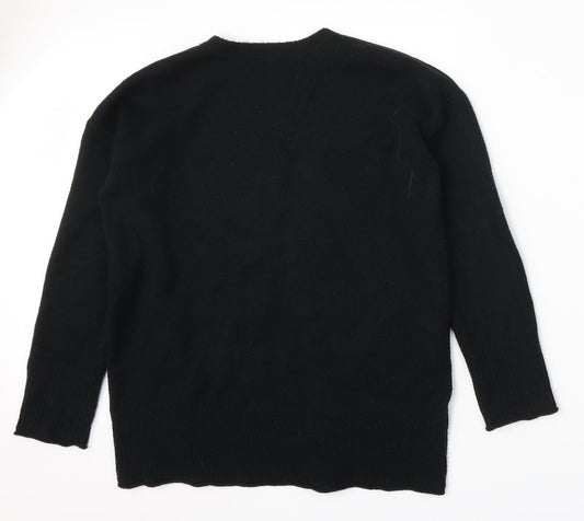 Very Womens Black Pullover Jumper Size 10