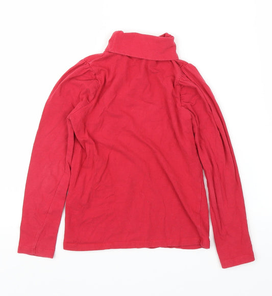 TU Girls Red Basic T-Shirt Size 5 Years