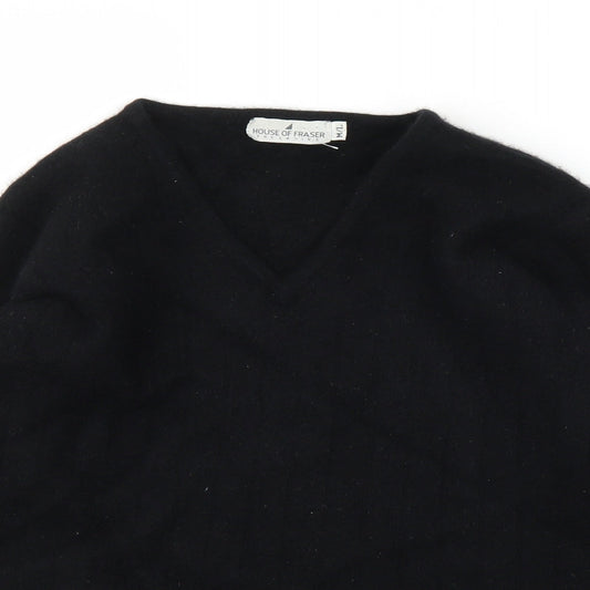 House of Fraser Womens Black Pullover Jumper Size M