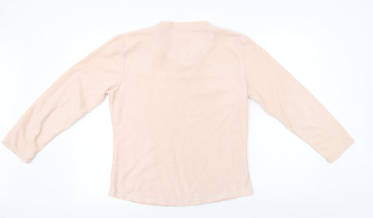 Avenue Womens Pink Pullover Jumper Size 12