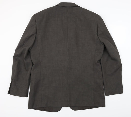 Taylor & Wright Mens Brown Jacket Blazer Size 44