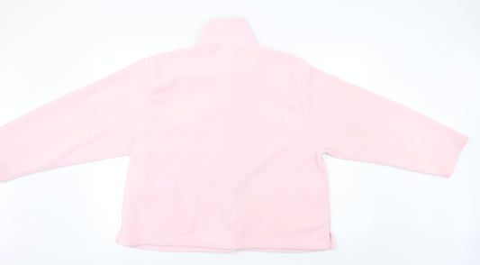 J Frazer Womens Pink Cardigan Jumper Size 14