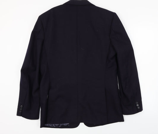 john atkinson Mens Blue Jacket Blazer Size 34