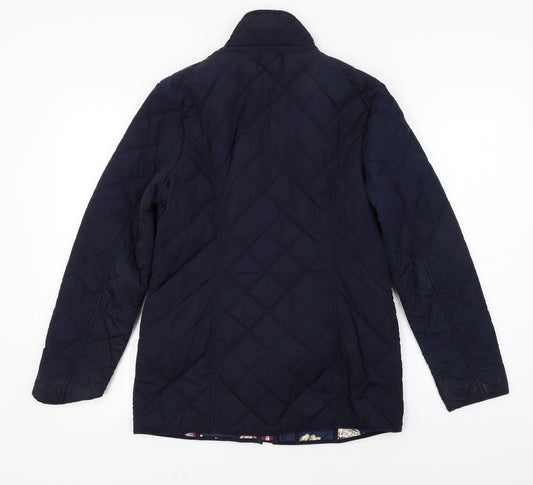 Soon Womens Blue Jacket Coat Size 12