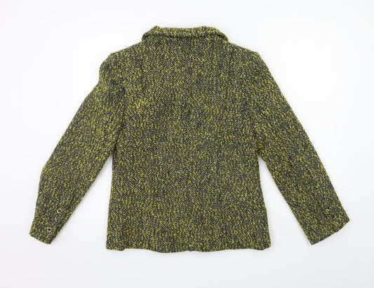 ALEXARA Womens Yellow Jacket Coat Size 12