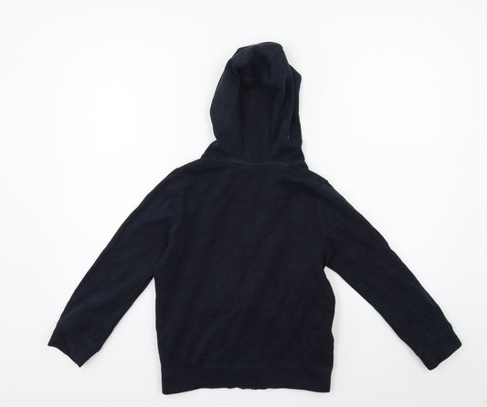 Store Twenty One Boys Blue Full Zip Hoodie Size 8 Years