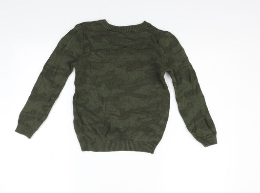 George Girls Green Pullover Jumper Size 8-9 Years