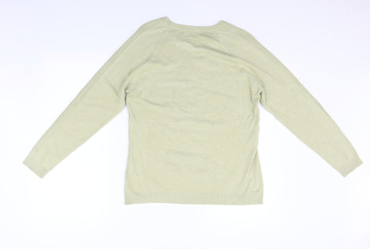 Alexandra Womens Beige Pullover Jumper Size L