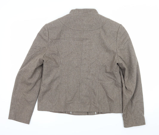 Marcona Womens Brown Jacket Size 12