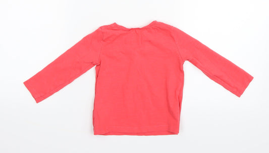 TU Girls Pink Basic T-Shirt Size 9-12 Months