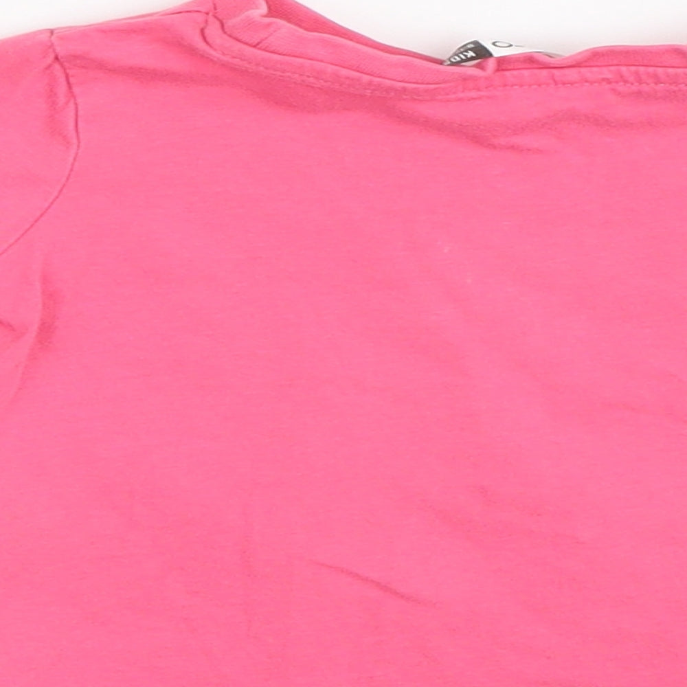Pep & Co Girls Pink Basic T-Shirt Size 9-12 Months