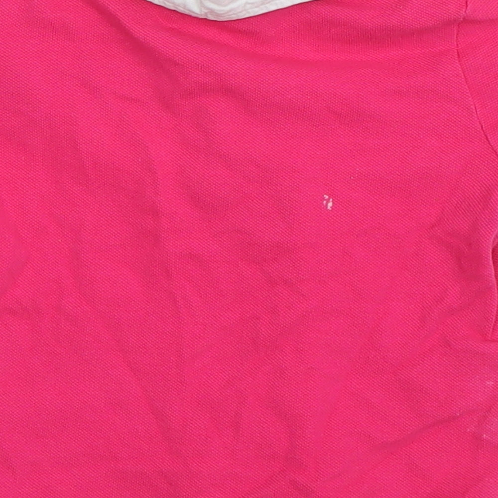 Tutto Piccolo Girls Pink Basic Polo Size 18-24 Months