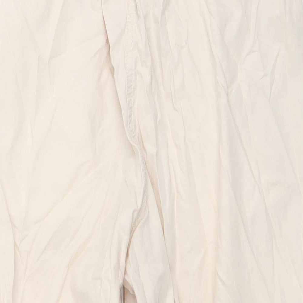 Anthology Womens Beige Cargo Trousers Size 12 L20 in