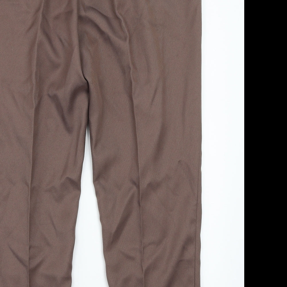 Damart Womens Brown Trousers Size 18 L25 in