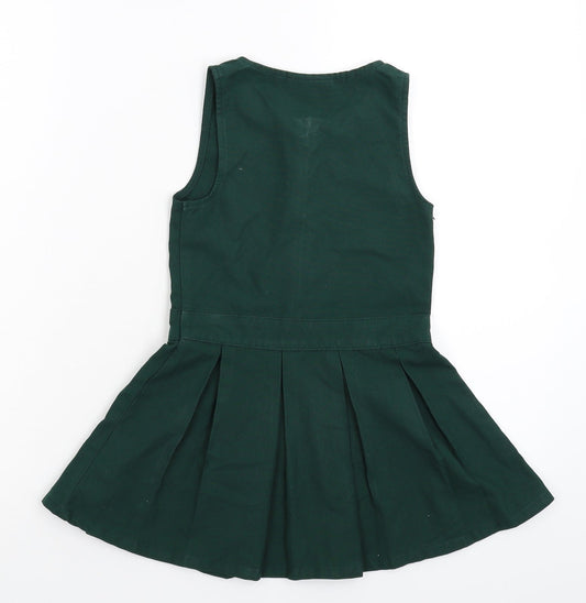 Debenhams Girls Green Fit & Flare Size 4 Years