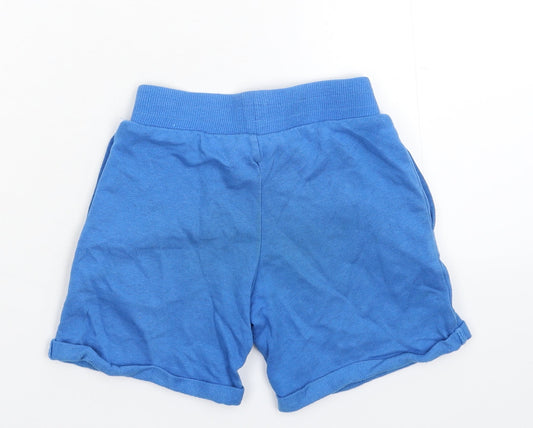 Nickelodeon Boys Blue Sweat Shorts Size 5-6 Years - TMNT