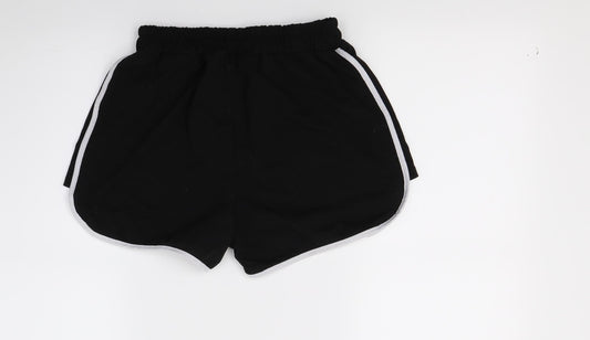 Preworn Womens Black Cut-Off Shorts Size S
