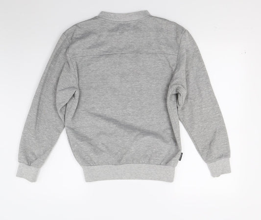 Slazenger Boys Grey Pullover Sweatshirt Size 12 Years