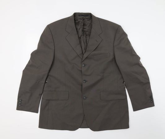 Burton Mens Brown Jacket Blazer Size 42