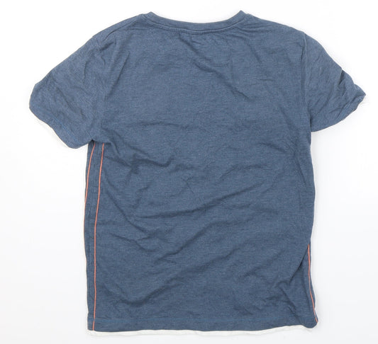 Nutmeg Boys Blue Basic T-Shirt Size 10-11 Years