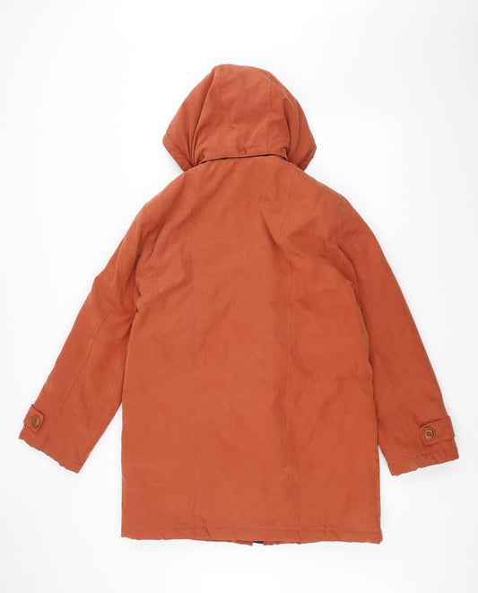 River Oak Womens Brown Parka Coat Size 12
