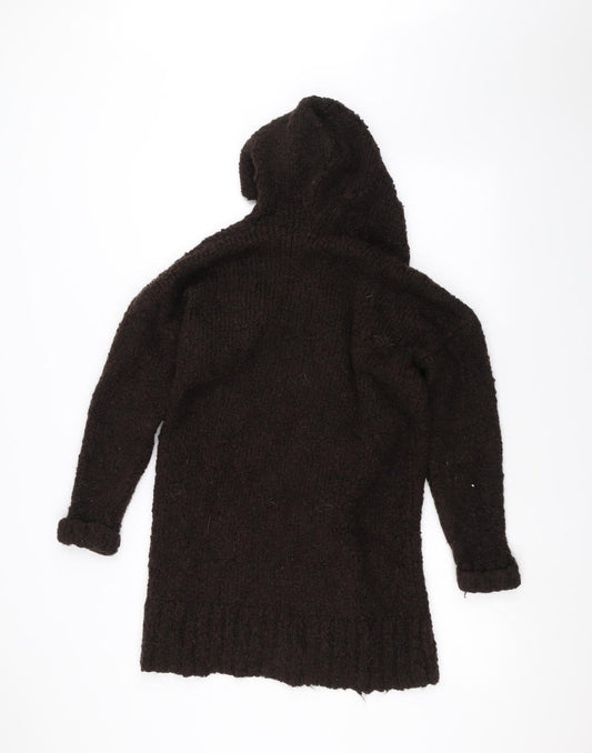 NEXT Womens Brown Jacket Coatigan Size M