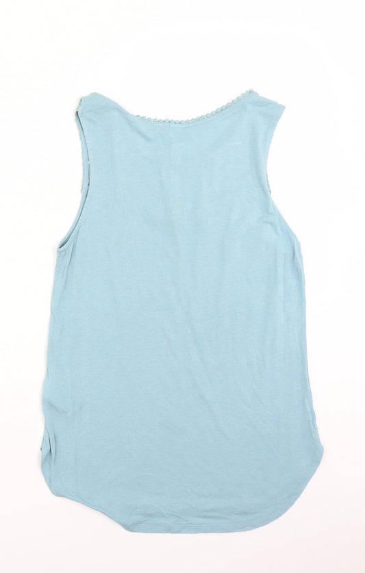 H&M Womens Blue Basic Tank Size S