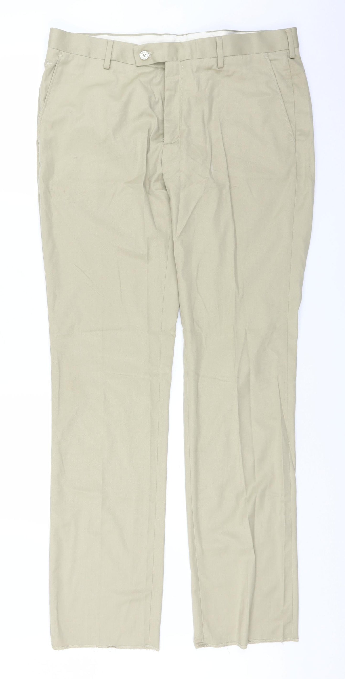 Arrow Mens Beige   Trousers  Size 36 in L33 in