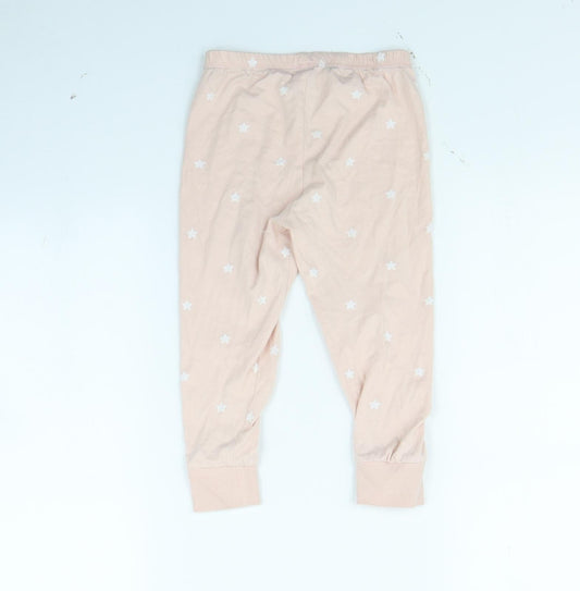 George Girls Pink Spotted Capri Trousers Size 3 Years - Stars