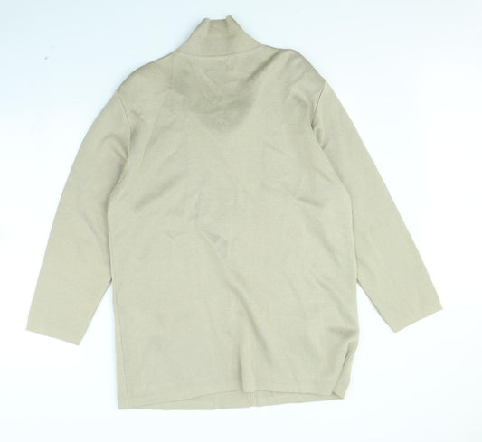 Chianti Womens Beige Jacket Size L