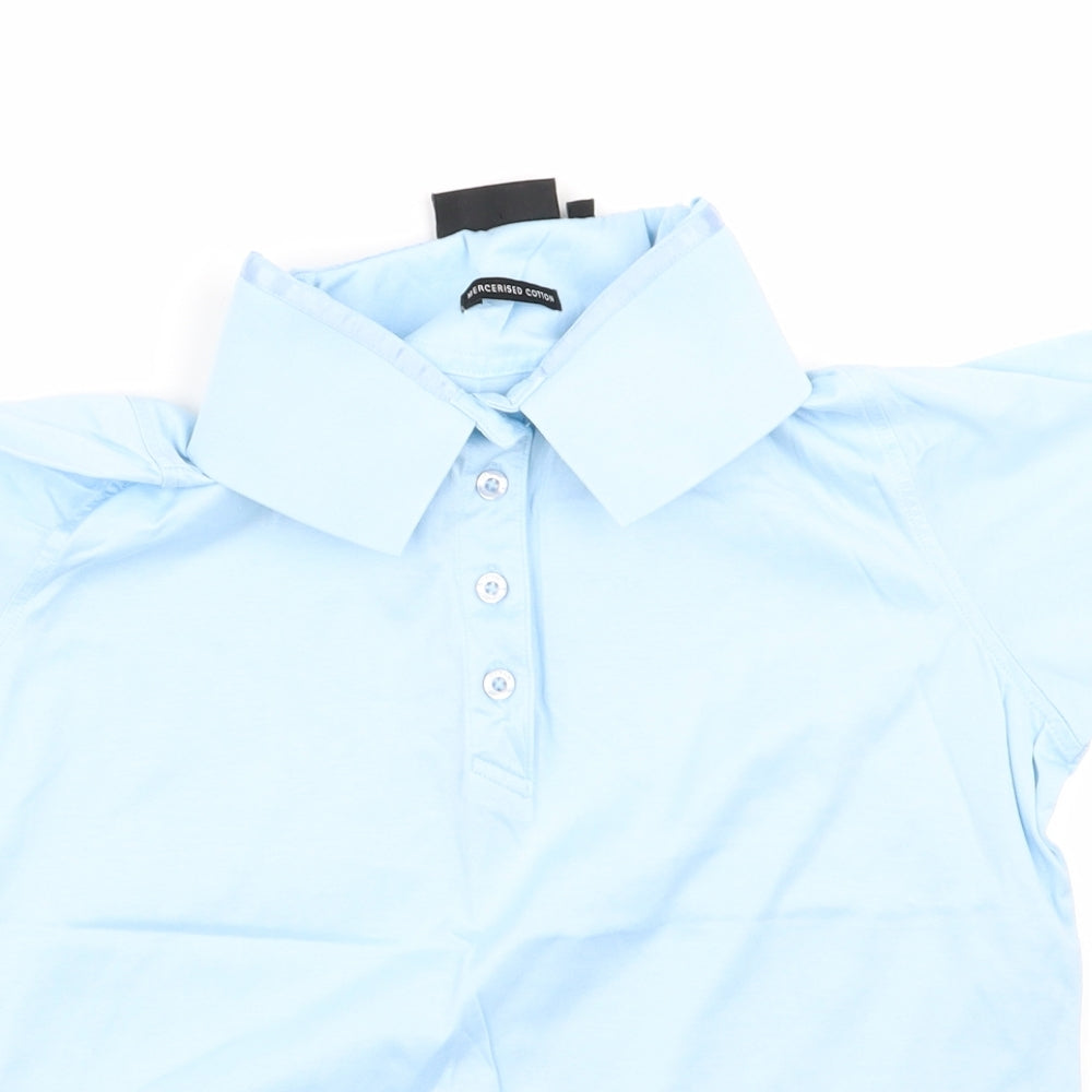 glenmur Mens Blue Polo Size M