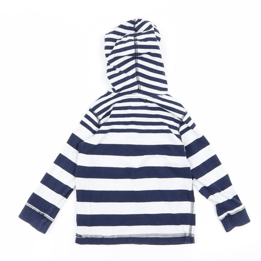 logg Baby Blue Striped Pullover Jumper Size 12-18 Months