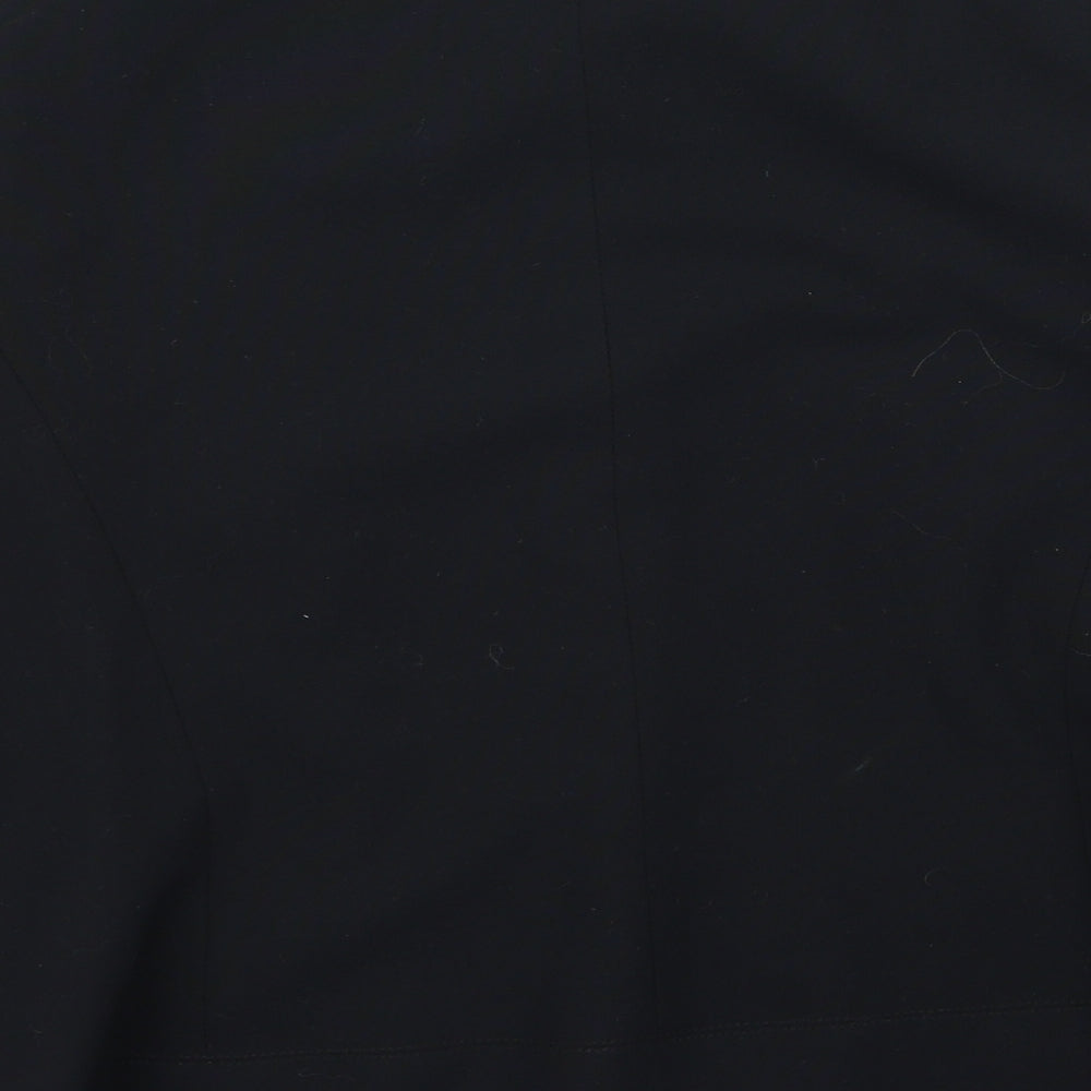 Anne Brooks Womens Black Jacket Size 12