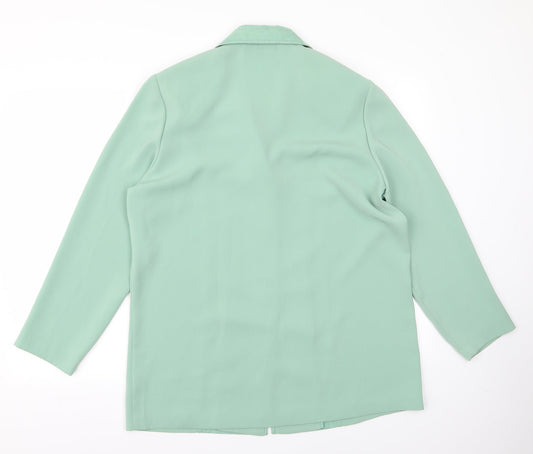 Frankenwalder Womens Green Jacket Coat Size 40