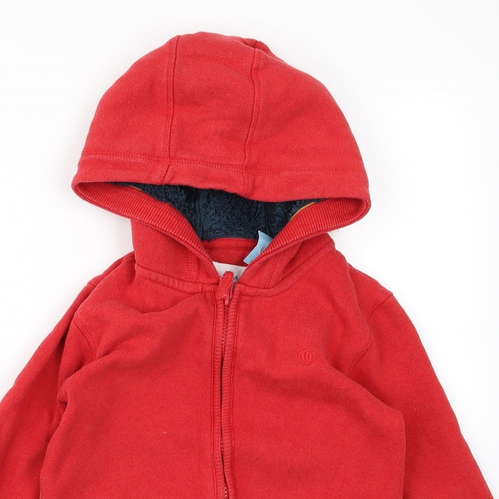 fatface Womens Red Pullover Hoodie Size 6 - mountain