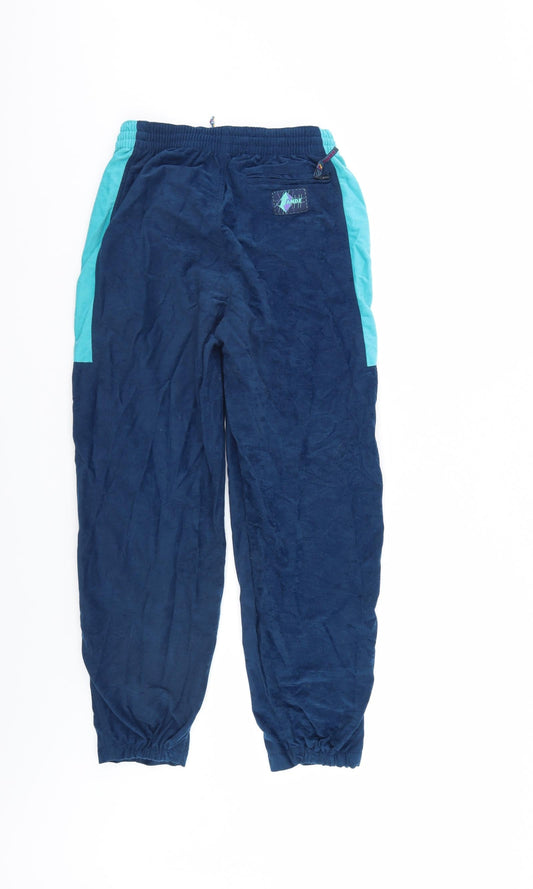 Ande Womens Blue Sweatpants Trousers Size M L28 in