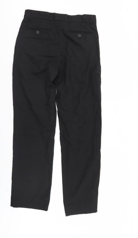 Corporate Wear Mens Black Trousers Size 30 L31 in