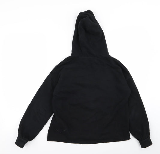 M&S Girls Black Pullover Jumper Size 11-12 Years - sequin