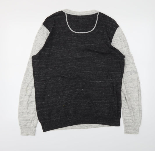 Racing Green Mens Grey Pullover Sweatshirt Size L