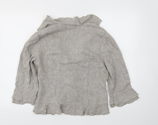 CC Womens Beige Cape Jumper Size 12
